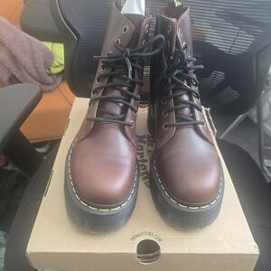 Dr. Martens Brown Leather Boots